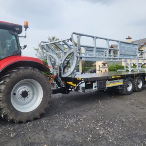 Bale Trailer with Hydraulic Sides